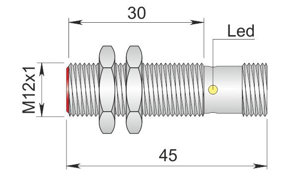 Aeco S112N2 S11 2N2 SENSORI INDUT. NAMUR