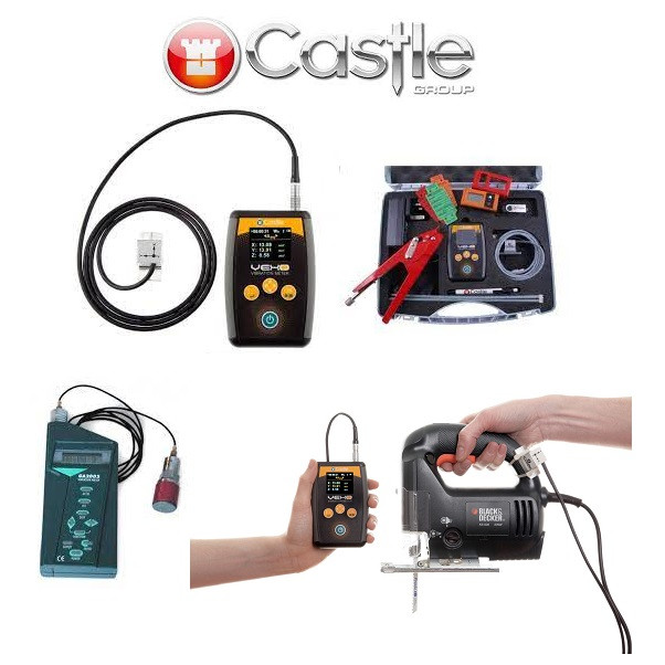 Castle Datalogging Sound Level Meter, 67dB to 140dB, 20kHz max with RS Calibration