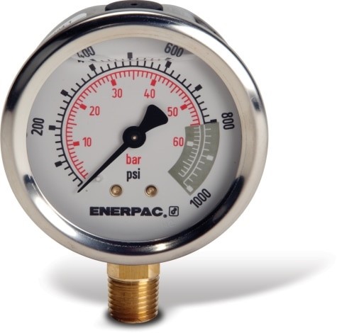 Enerpac G2513L Hydraulic Pressure Gauge