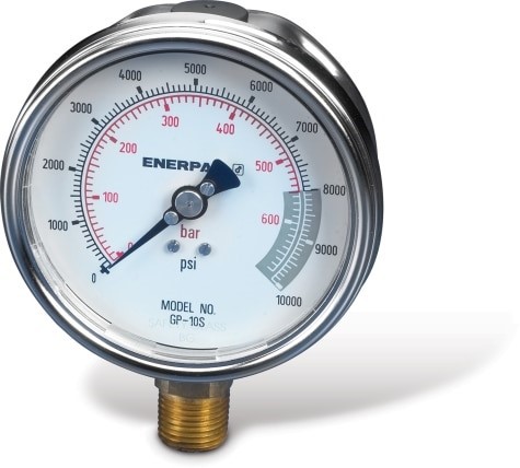 Enerpac GP10S Hydraulic Pressure Gauge