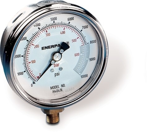 Enerpac H4049L Hydraulic Pressure Gauge