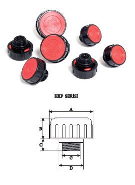 Gem-Fa HKP-005 Hydraulic tank vent cap