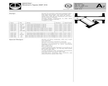 Gestra GSF330