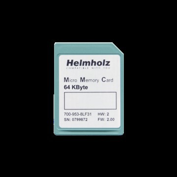 HELMHOLZ 700-953-8LF31 Micro Memory Card, 64 kByte