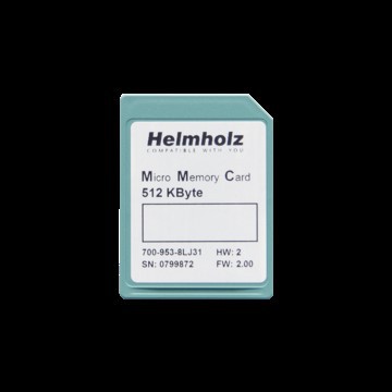 HELMHOLZ 700-953-8LJ31 Micro Memory Card, 512 kByte