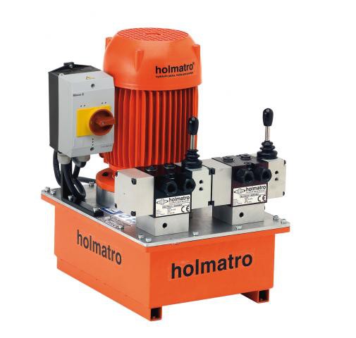 Holmatro 380V, TWIN, 06 T 6 SE, 1-STAGE Vari Pump