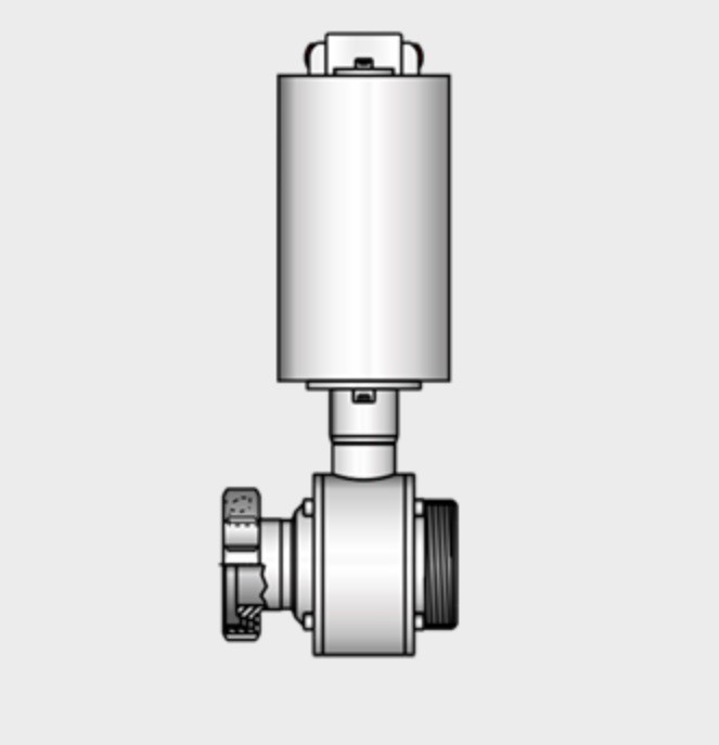 Kieselmann 4122 K/M-G   Straight-way Ball Valve