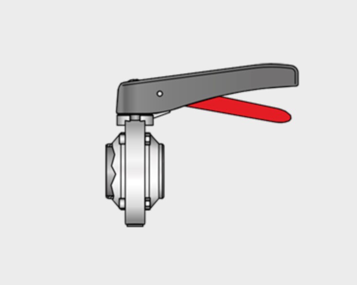 Kieselmann 4301 S-S Butterfly Valve