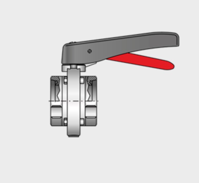 Kieselmann 4303 G-G Butterfly Valve