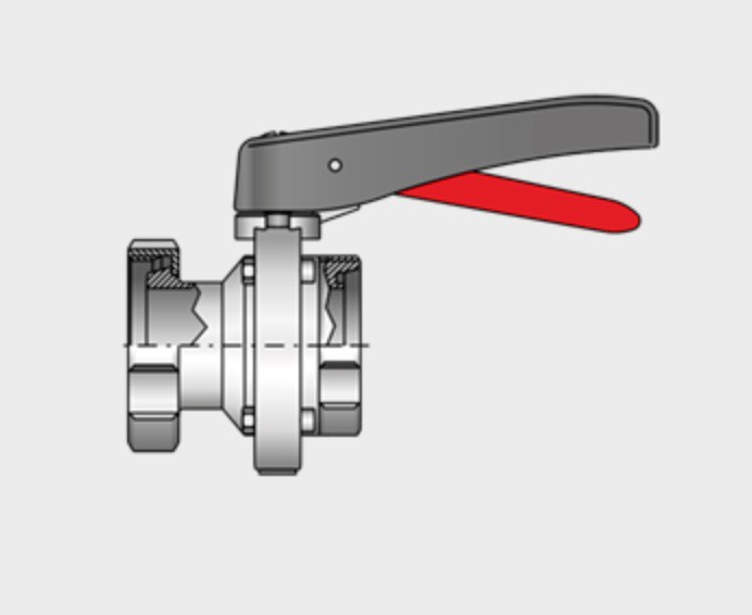 Kieselmann 4304 K/M-G   Butterfly Valve