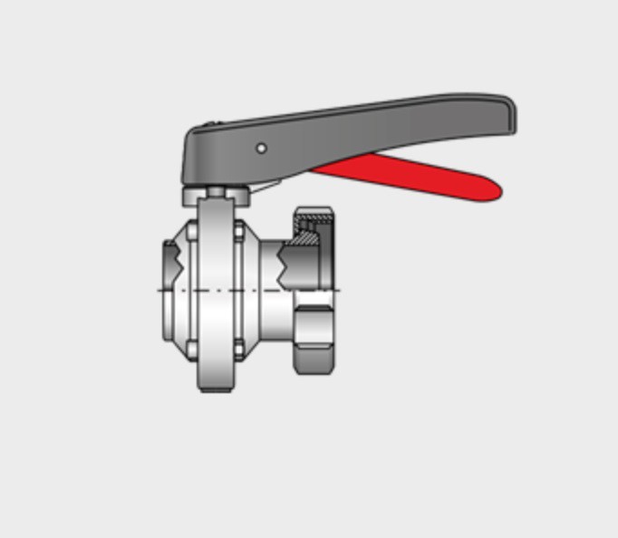 Kieselmann 4305 K/M-S   Butterfly Valve