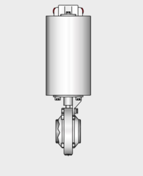 Kieselmann 4401 S-S   Butterfly Valve