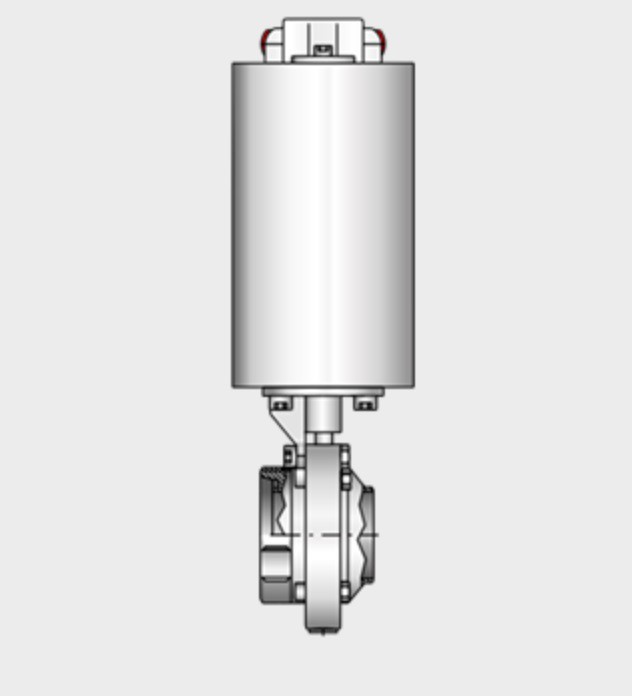 Kieselmann 4402 G-S   Butterfly Valve