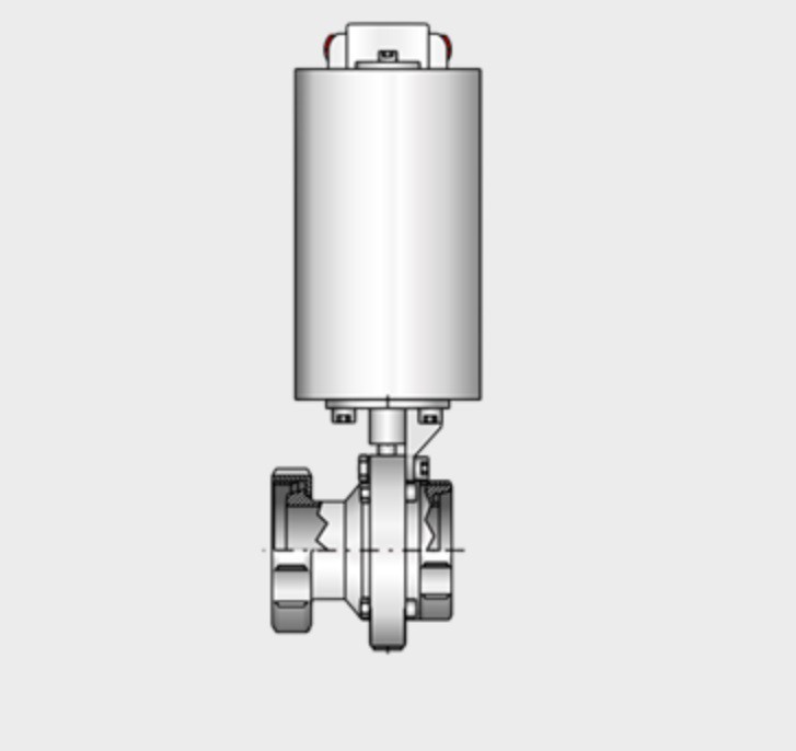 Kieselmann 4404 K/M-G   Butterfly Valve