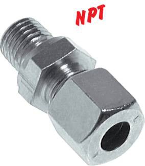 Landefeld Straight screwed connection, NPT thread