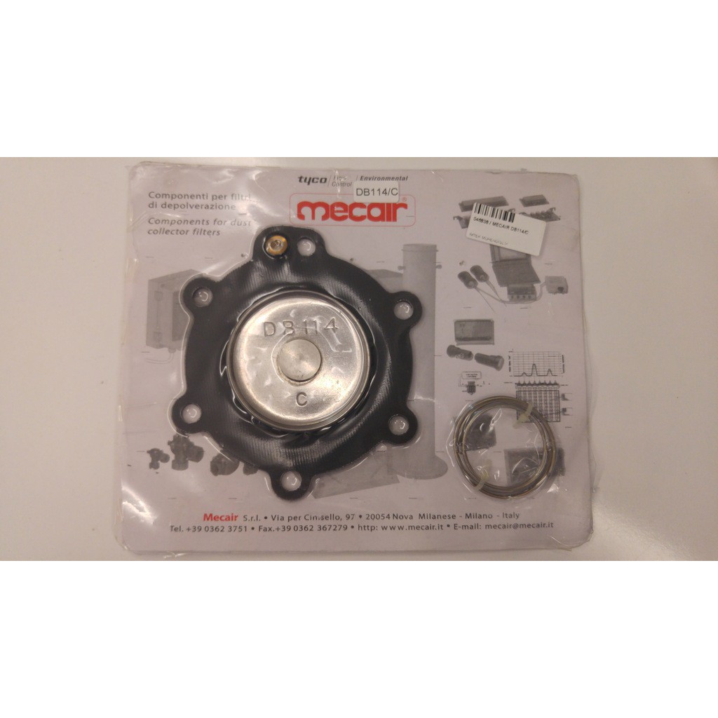 Mecair DB114/C Diaphragm Kit