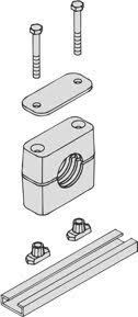 Stauff 4020-PA-SIP-AF-M-W2 Clamp