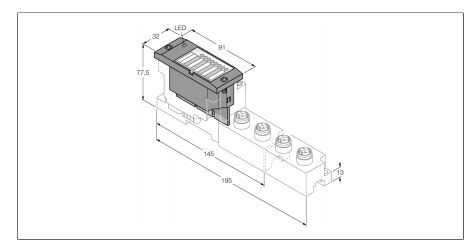 TURCK BL67-4DI-P Electronic Module