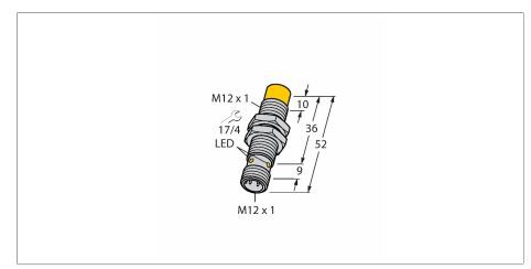 TURCK NI10U-M12-AP6X-H1141 Inductive sensor