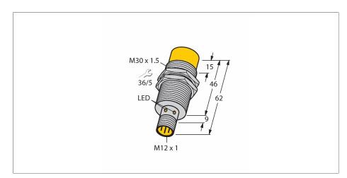 TURCK Ni20U-M30-AP6X-H1141 Inductive Sensor